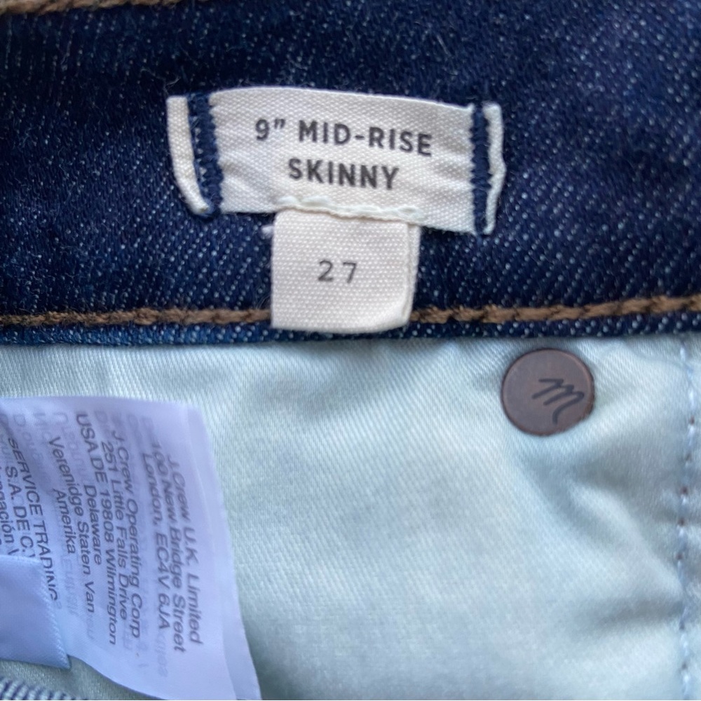 Madewell 9" Mid-Rise Skinny Jeans in Orland Wash - Picture 10 of 12